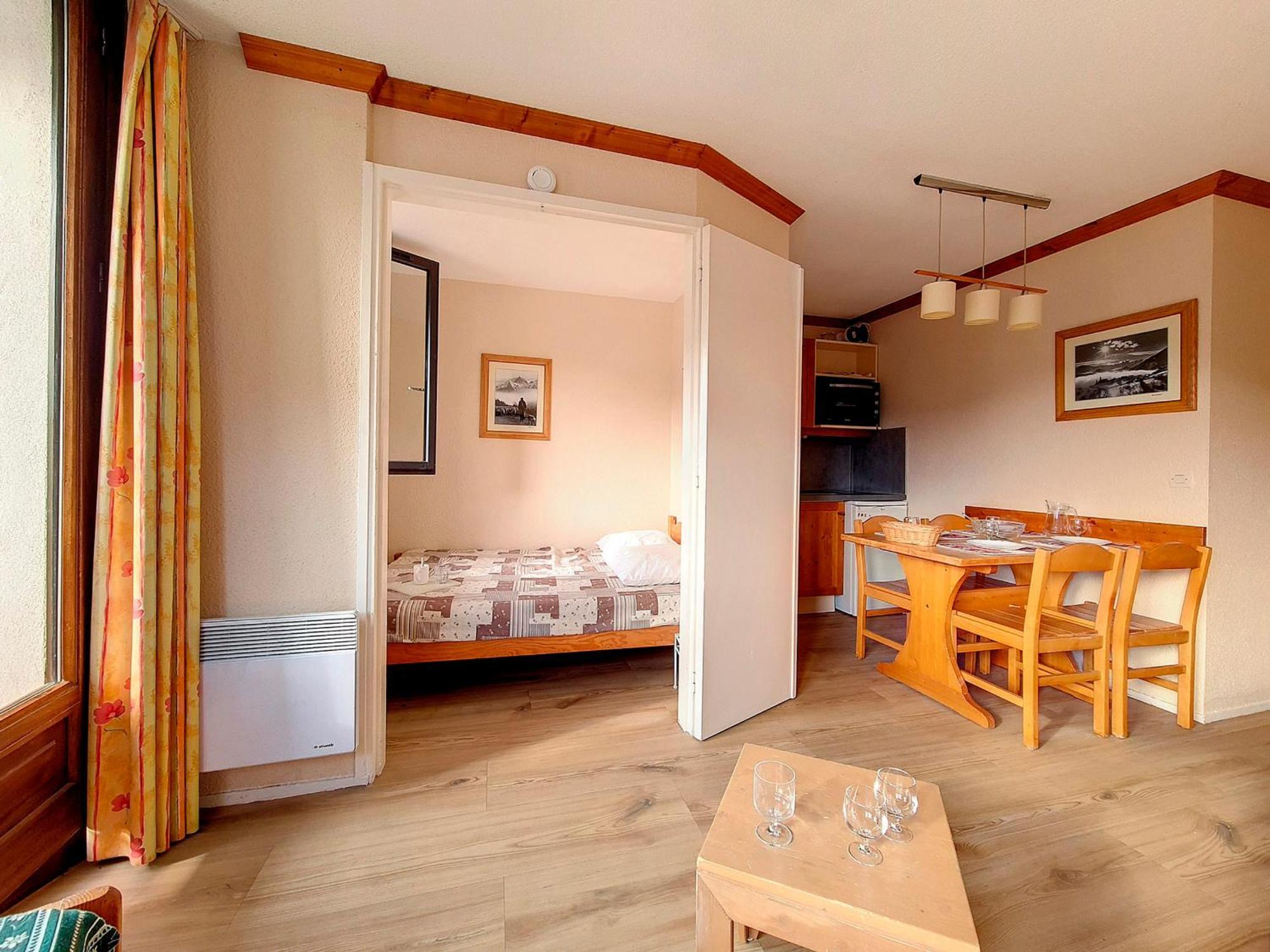 Appartement Cosy 2 Pieces - Proche Pistes Et Commerces - Balcon Sud/Est - Parking Gratuit - Fr-1-344-973 Сен-Мартен-дьо-Белвил Екстериор снимка