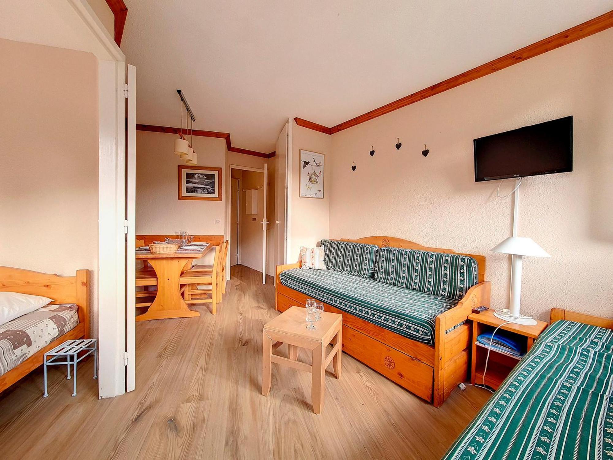 Appartement Cosy 2 Pieces - Proche Pistes Et Commerces - Balcon Sud/Est - Parking Gratuit - Fr-1-344-973 Сен-Мартен-дьо-Белвил Екстериор снимка