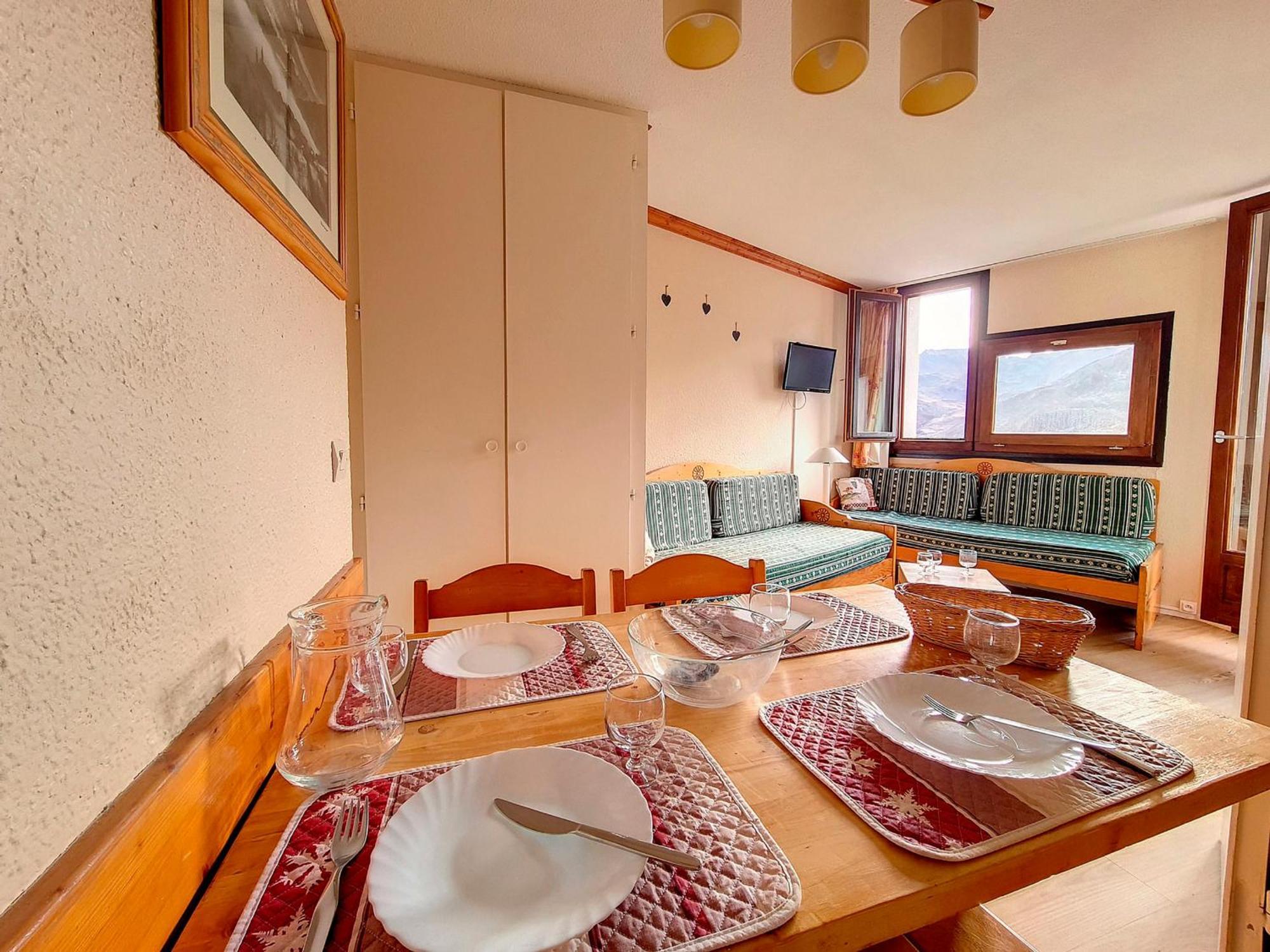 Appartement Cosy 2 Pieces - Proche Pistes Et Commerces - Balcon Sud/Est - Parking Gratuit - Fr-1-344-973 Сен-Мартен-дьо-Белвил Екстериор снимка