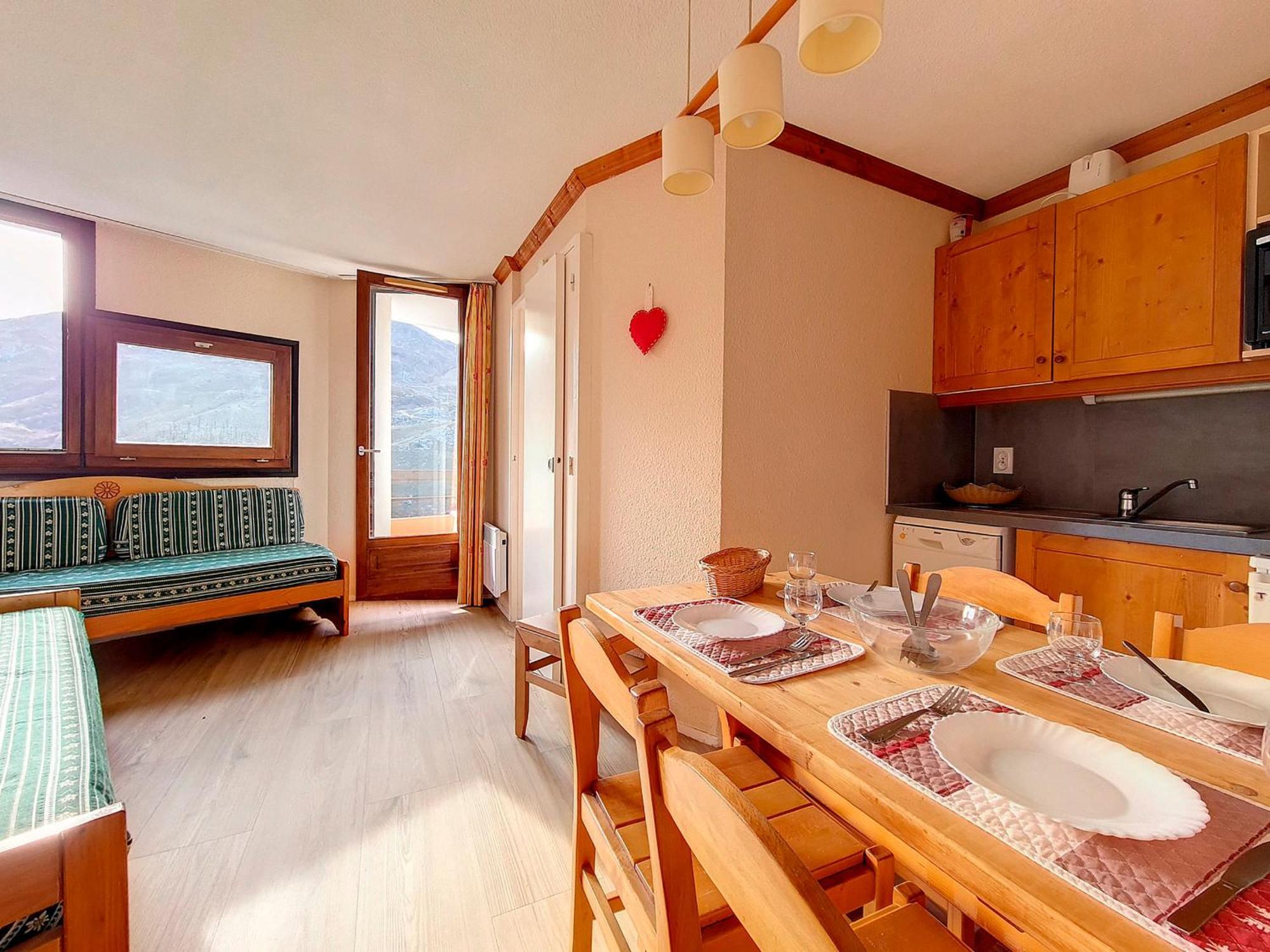 Appartement Cosy 2 Pieces - Proche Pistes Et Commerces - Balcon Sud/Est - Parking Gratuit - Fr-1-344-973 Сен-Мартен-дьо-Белвил Екстериор снимка