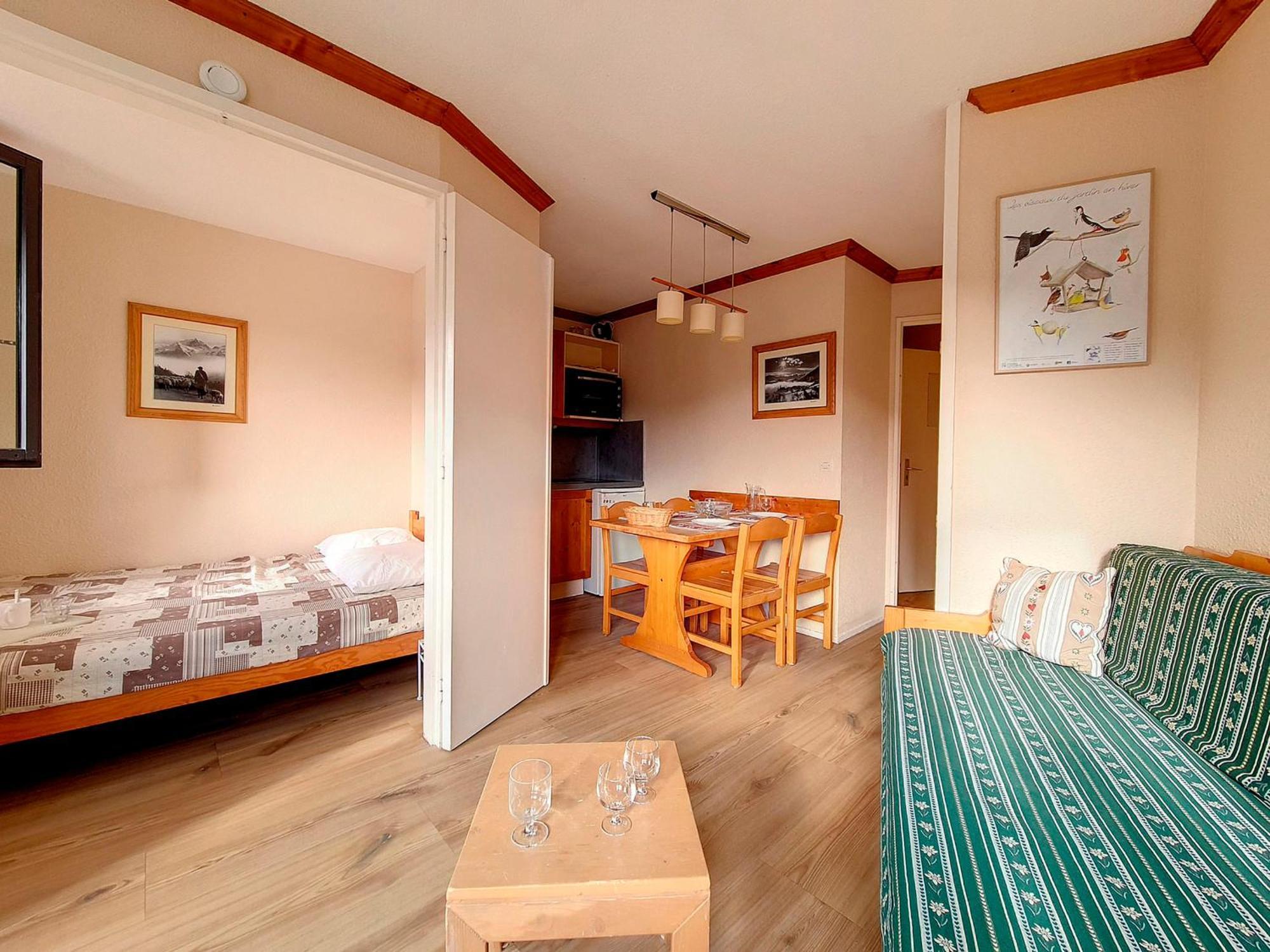 Appartement Cosy 2 Pieces - Proche Pistes Et Commerces - Balcon Sud/Est - Parking Gratuit - Fr-1-344-973 Сен-Мартен-дьо-Белвил Екстериор снимка